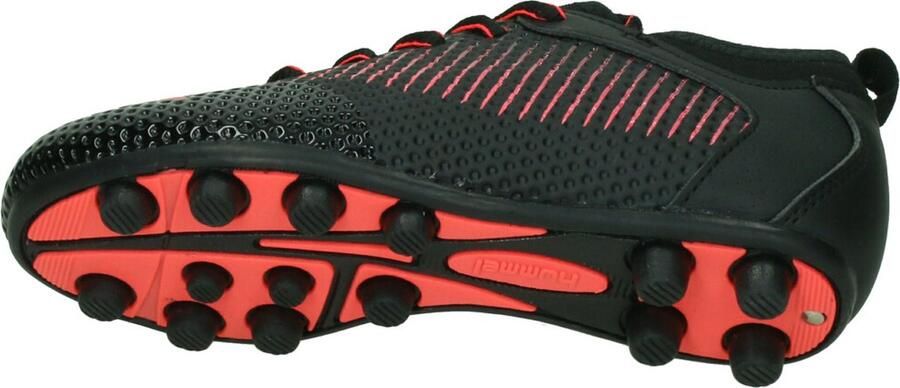 Hummel Zoom FG Jr. voetbalschoenen zwart rood Imitatieleer 31
