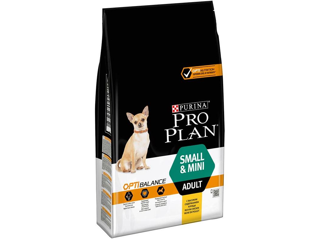 RAÇÃO PARA CÃO ADULTO PRO PLAN SMALL&MINI FRANGO 7KG