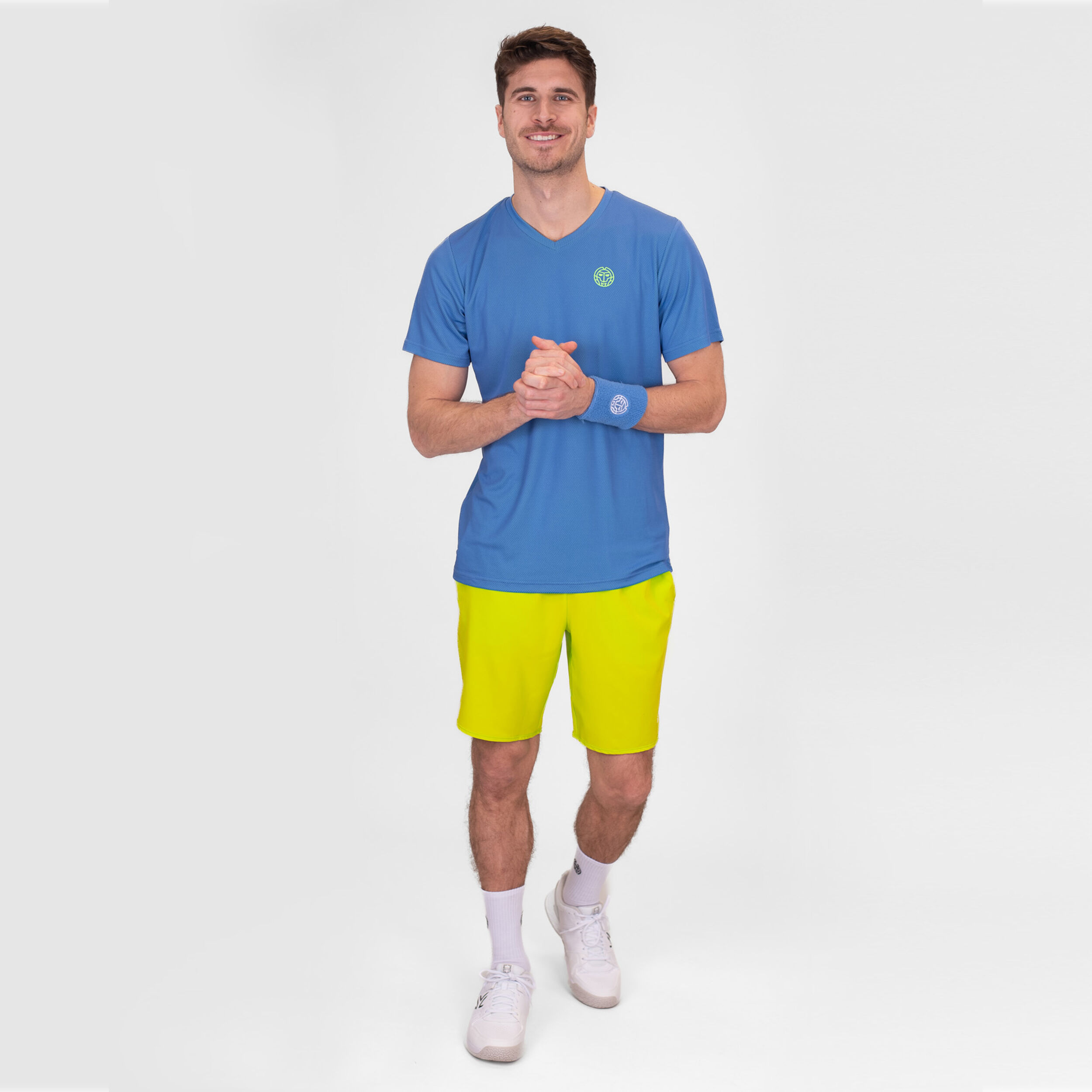 BIDI BADU Crew 9in Shorts Hommes - Jaune