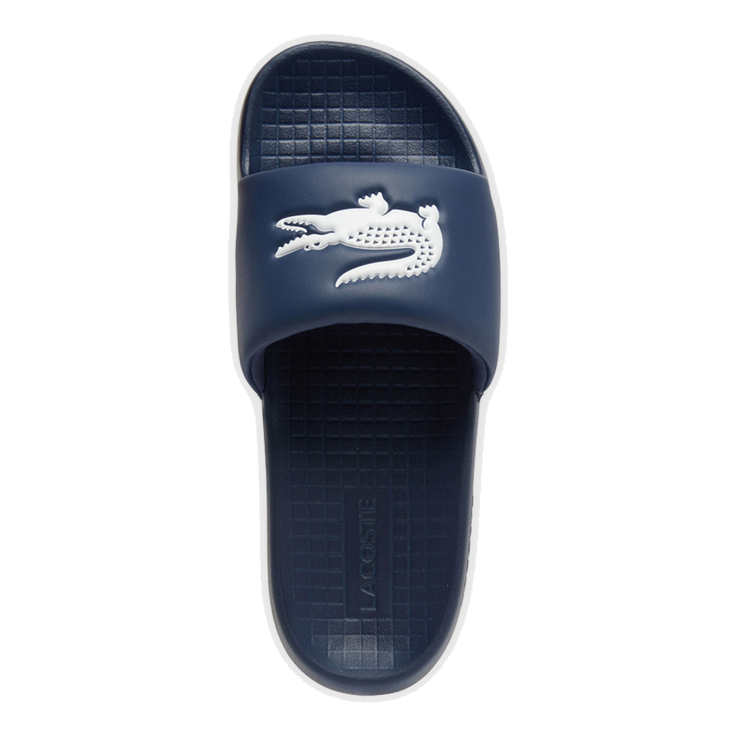 Lacoste Tongs Hommes - Bleu Foncé , Blanc