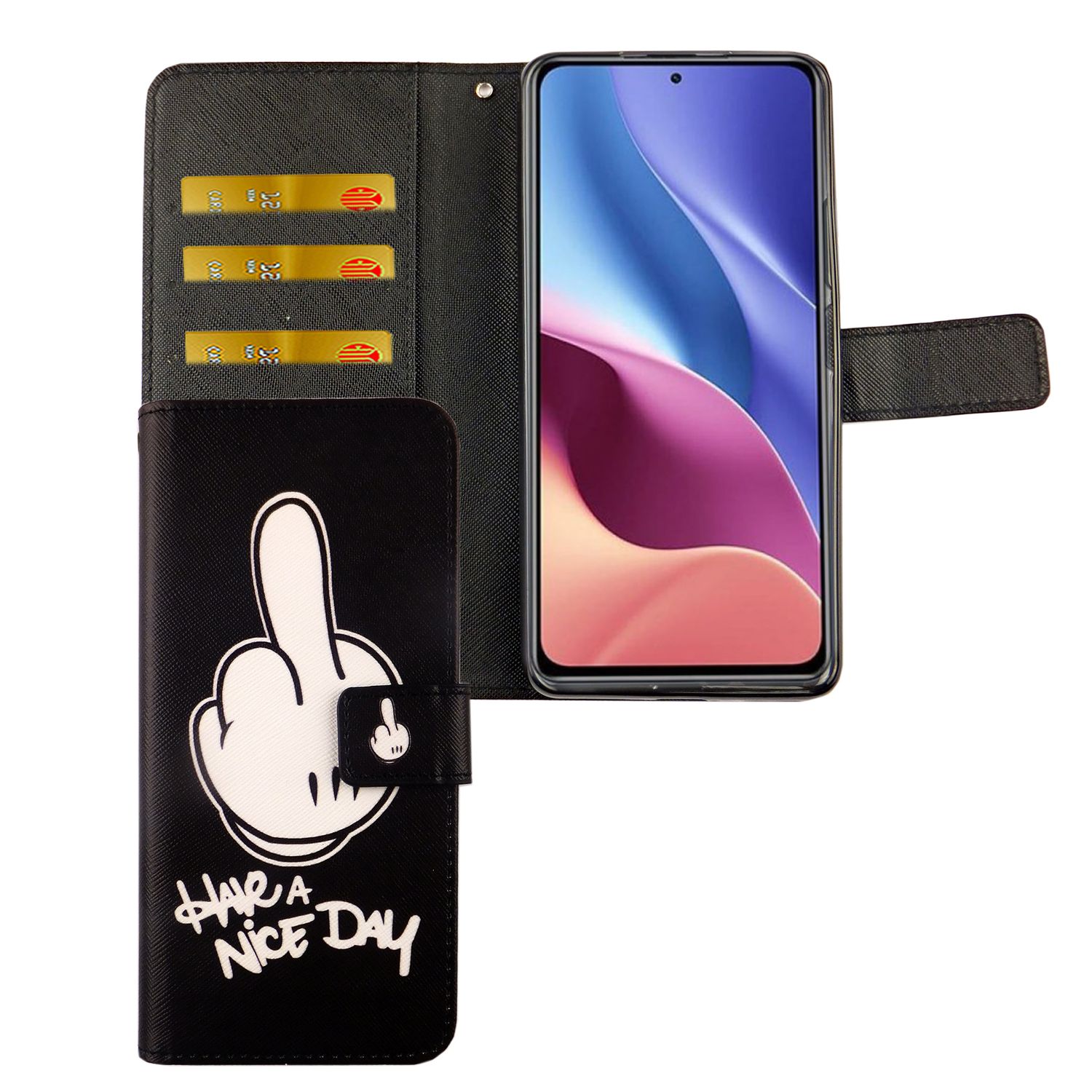Handyhülle für Xiaomi Mi 11i / Poco F3 Case Cover Schutztasche Schutzhülle Etuis
