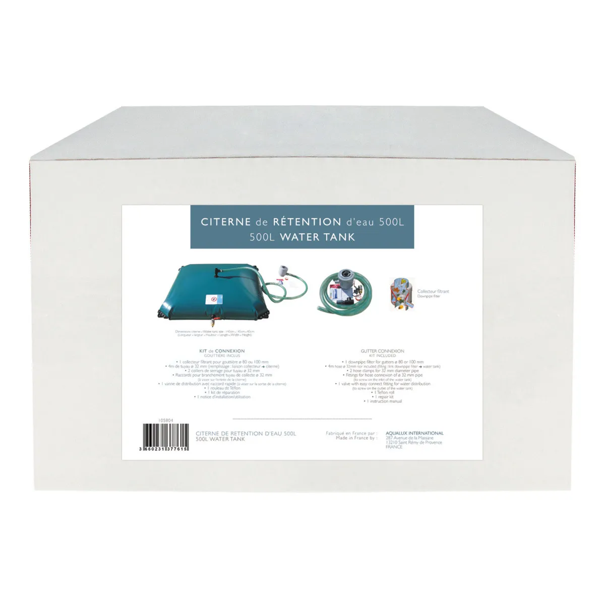 Aqualux Citerne Souple 500L