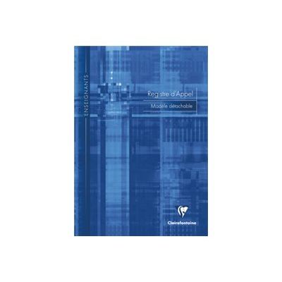 Clairefontaine - Registre d'appel journalier - A4 - 24 pages