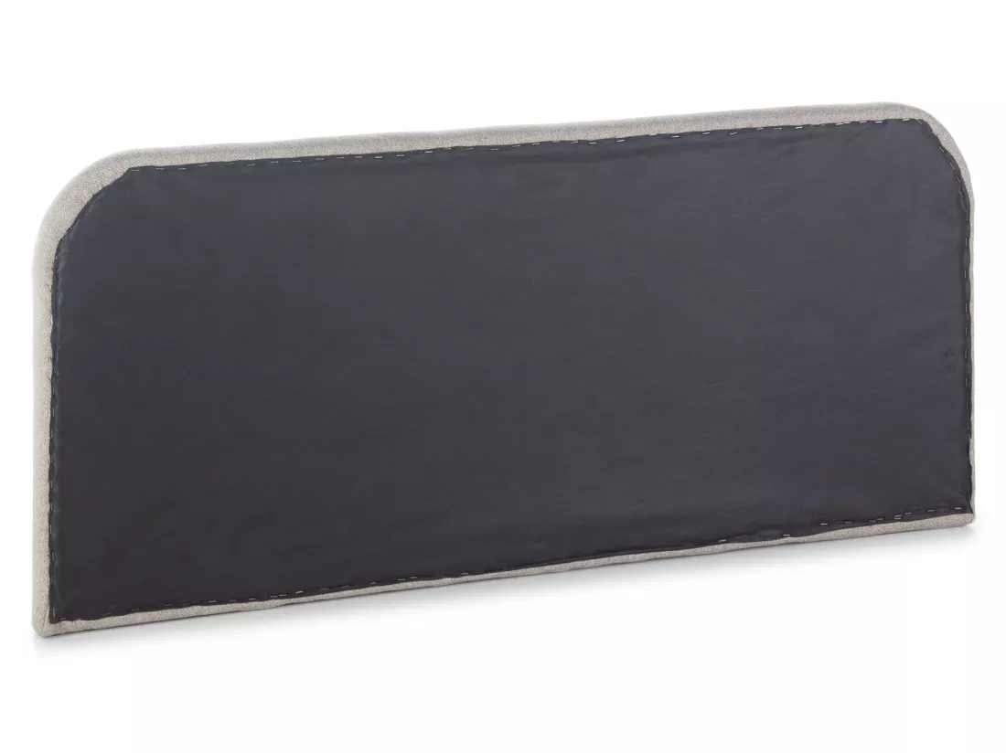 Tête de lit tapissée Saona 140x60 cm Couleur Beige, 8 cm d'épaisseur