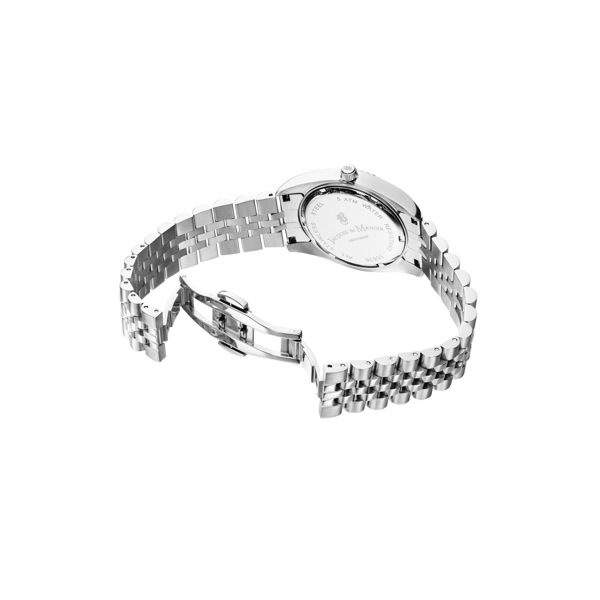 Jacques du Manoir Damen Armbanduhr Inspiration Edelstahl Quartz NRO.05