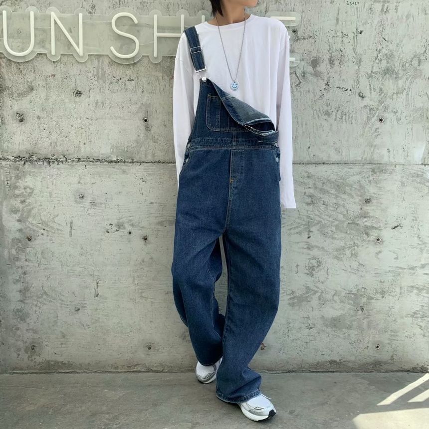 Adotuastic - Gewassen rechte jeans met jumper