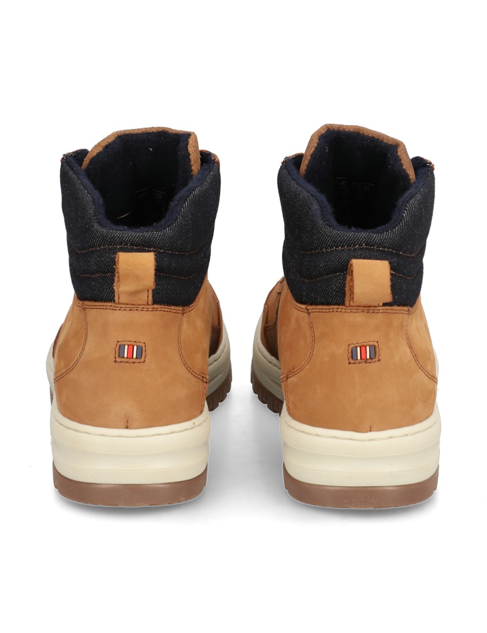Nubukleder Sneaker Mid Cut