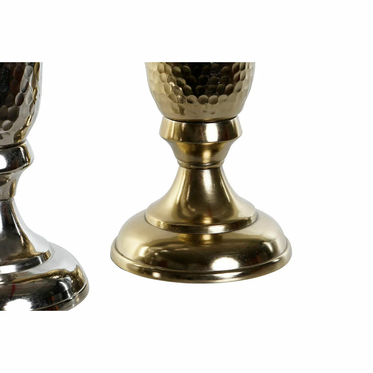 DKD Home Decor Vase Aluminium 33cm (2 Unités)