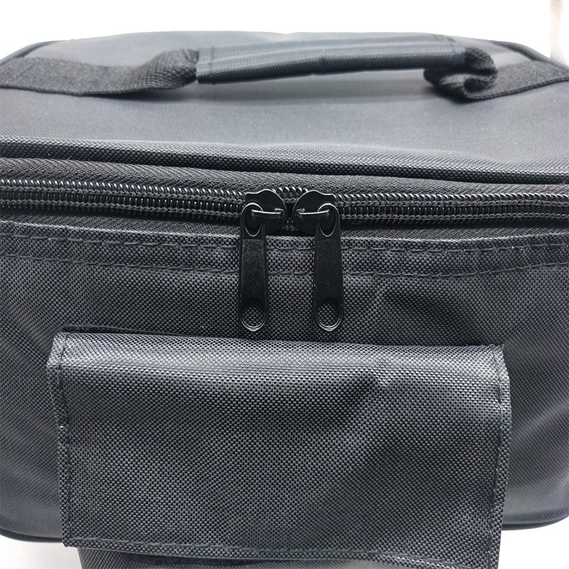 (12V) Auto Lebensmittel Wärme Tasche tragbare Picknick Thermo Tasche mit KFZ Anschluss - Schwarz