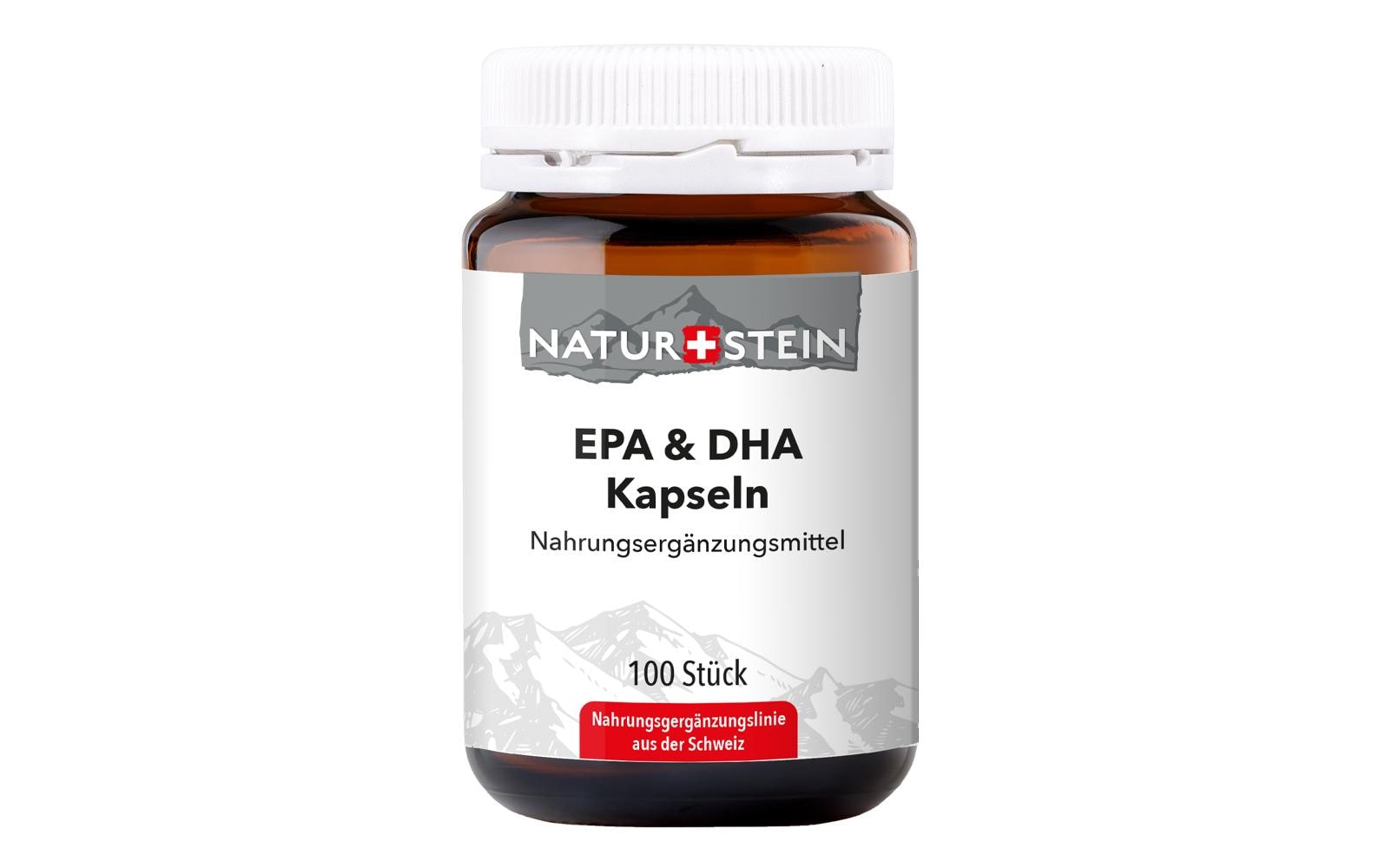 EPA und DHA Kapseln 100 StückVeganes Nahrungsergänzungsmittel mit Schizochytrium Algenöl
