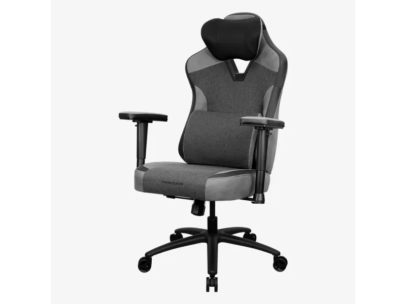 ThunderX3 EAZE Loft, Universal gamingstol, 125 kg, Polstret sæde, Polstret ryglæn, Sort, Stål