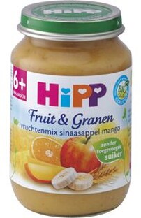 HiPP 6M  Babyhapje Sinaasappel En Mango
