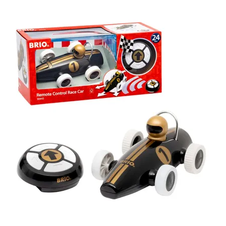 BRIO RC Rennwagen Schwarz/Gold