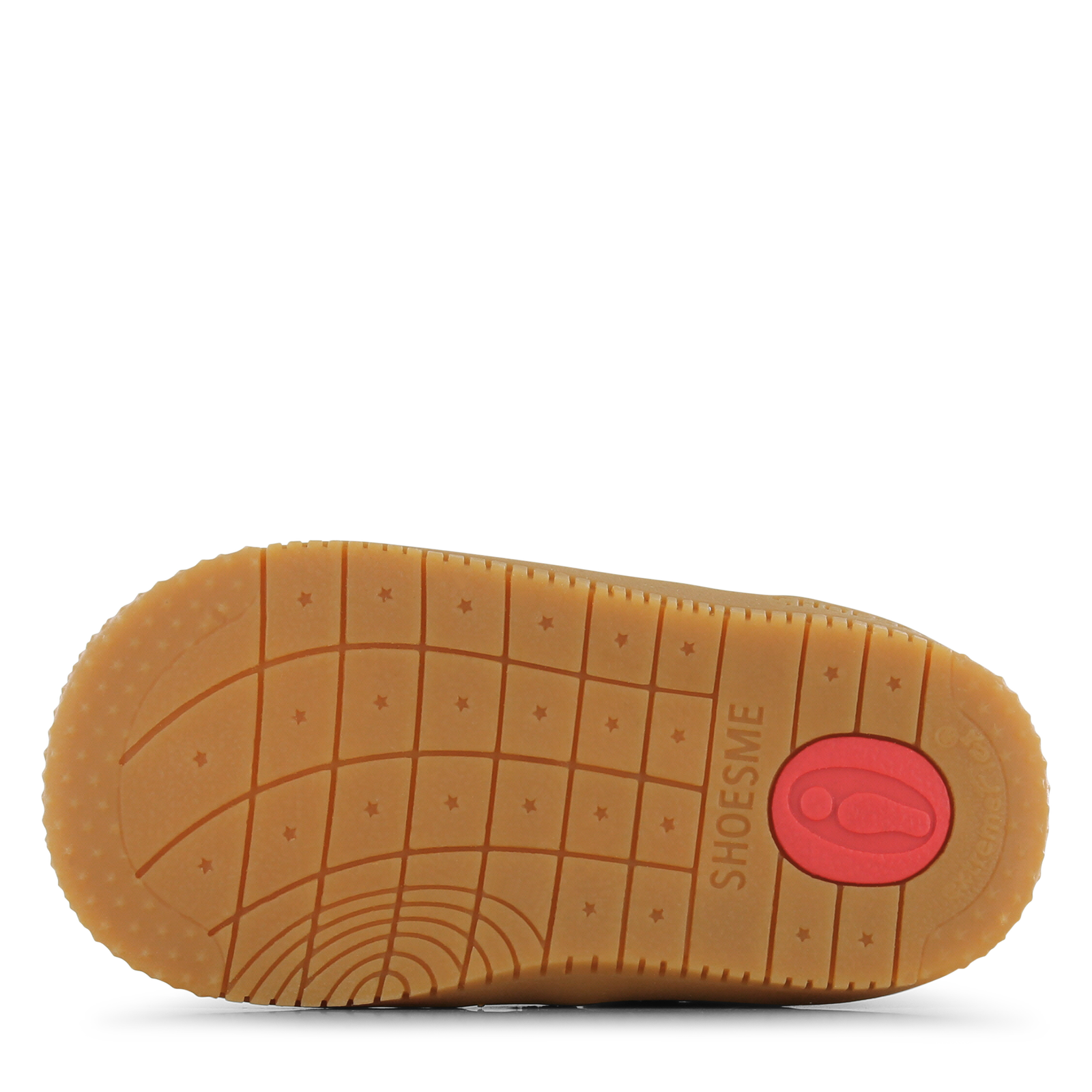 Shoesme weißer Sneaker mit rotem Detail