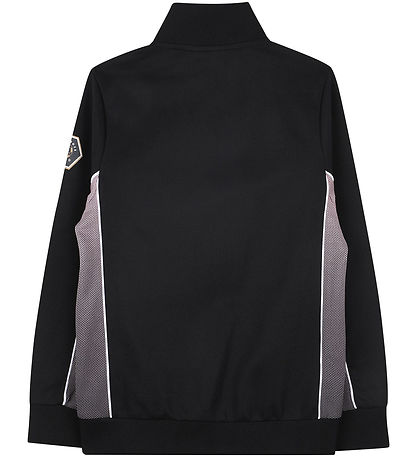 BOSS Cardigan - Team BOSS - Schwarz m. Rosa