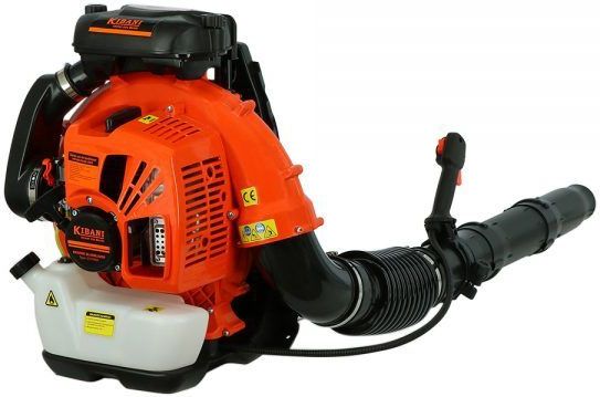 Kibani Benzine Bladblazer 63.3 cc / 3.6 pk - Luchtsnelheid 280 km/h - 2700W - Ruggedrager - Bladblazers