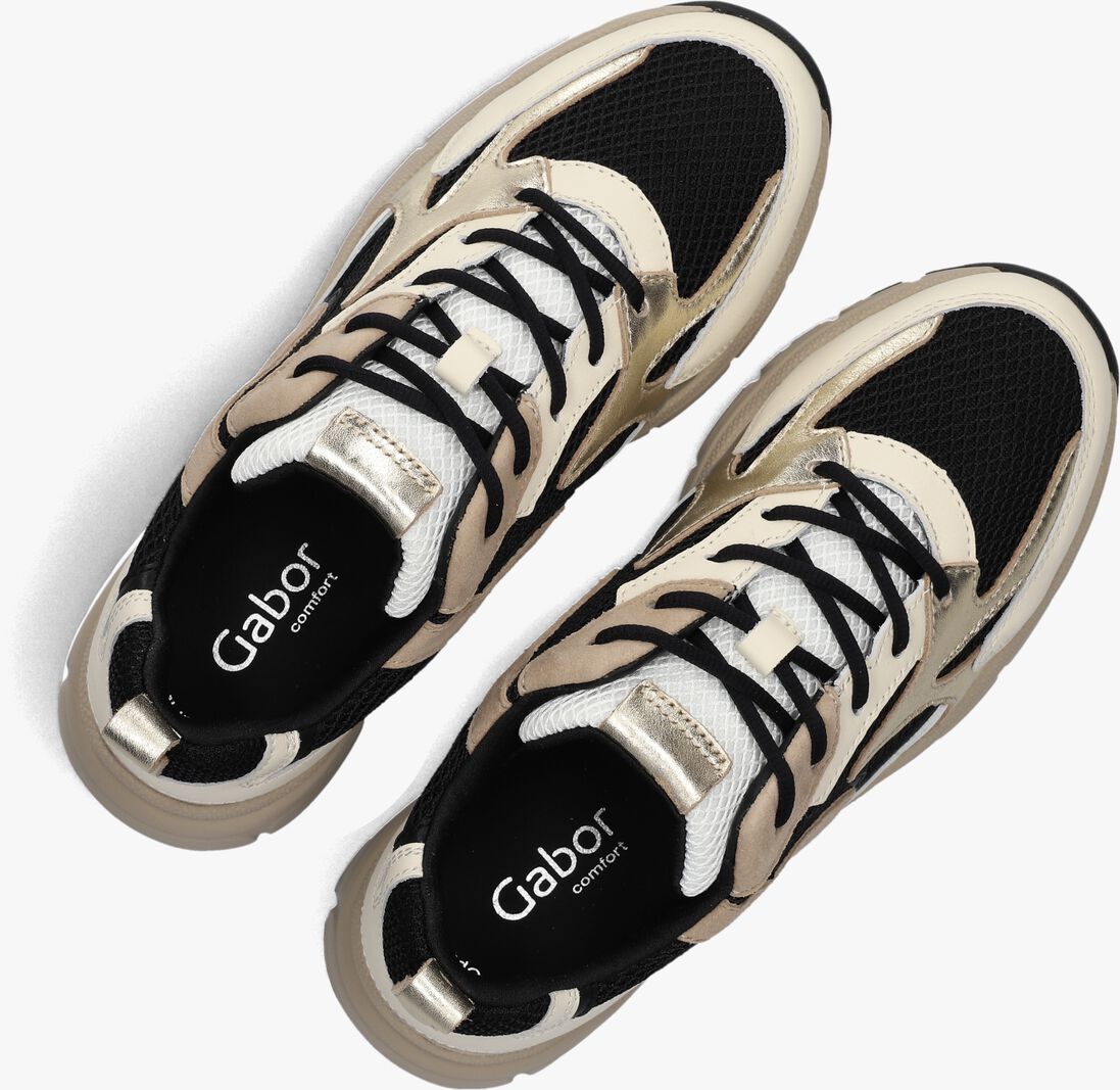 beige gabor lage sneakers 536
