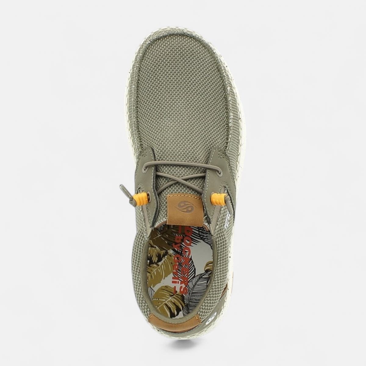 Baskets en toile Homme kaki