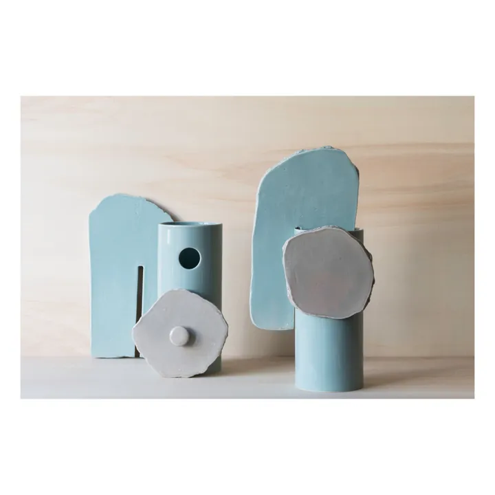 Vitra Vase découpage feuille - Ronan & Erwan Bouroullec | Bleu Glacier