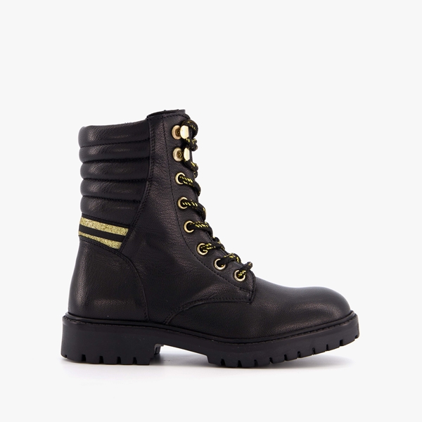 Groot leren meisjes veterboots
