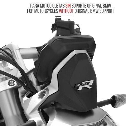 Saute vent Puig SPORT COMPATIBLE SANS LE SUPPORT BMW ORIGINE - Noir