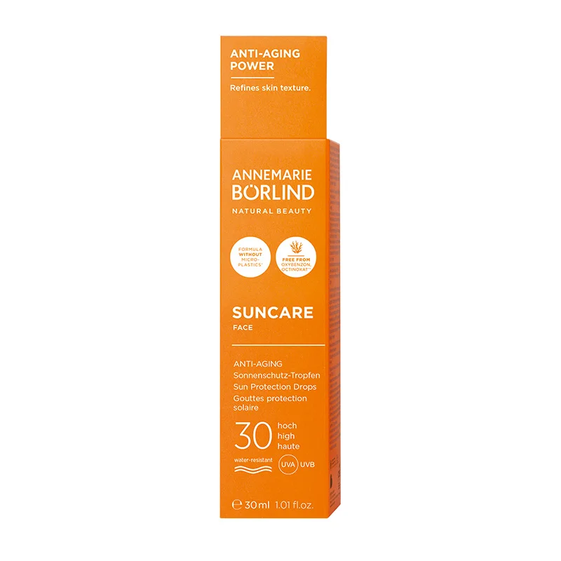 SONNENPFLEGE, Sun Care Face Anti-Aging Drops LSF30, 30ml