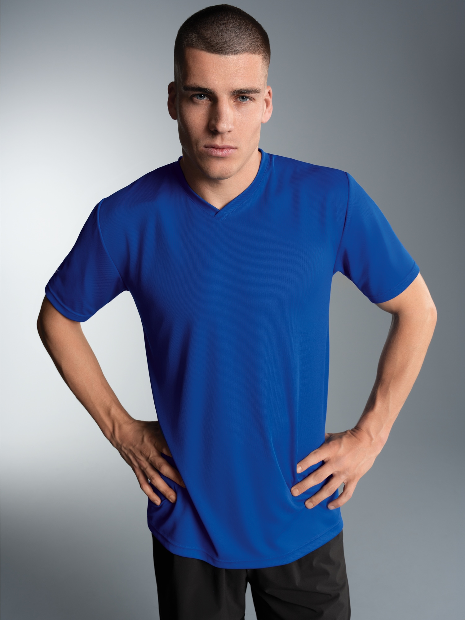 V-Shirt COOLMAX® Royal