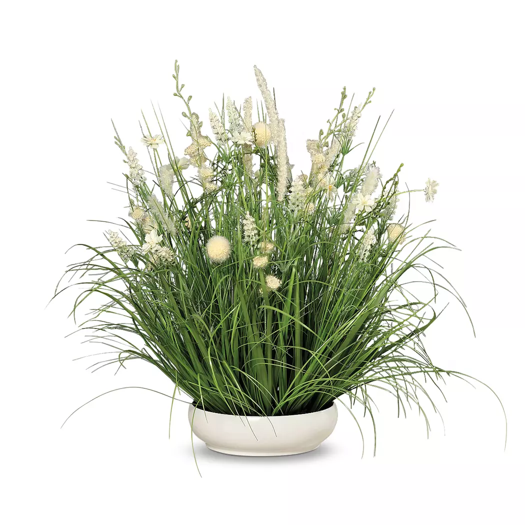 Kunstblume Wiesenblume 58 cm