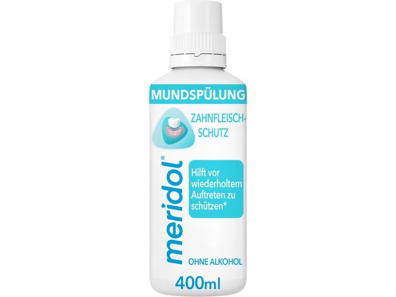 meridol Mundspülung Zahnfleischschutz 400 ml Mundwasser gegen Zahnfleischbluten
