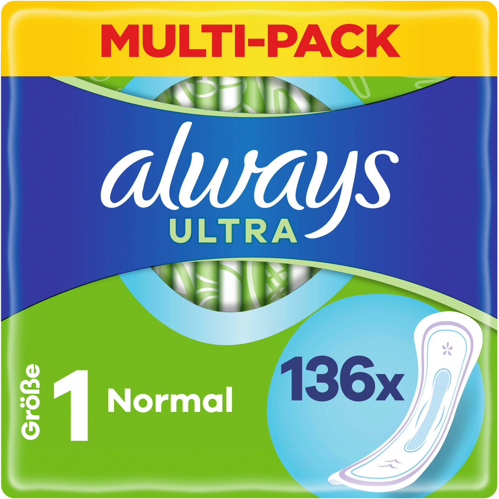 Always Ultra Binden Normal 136 Stück