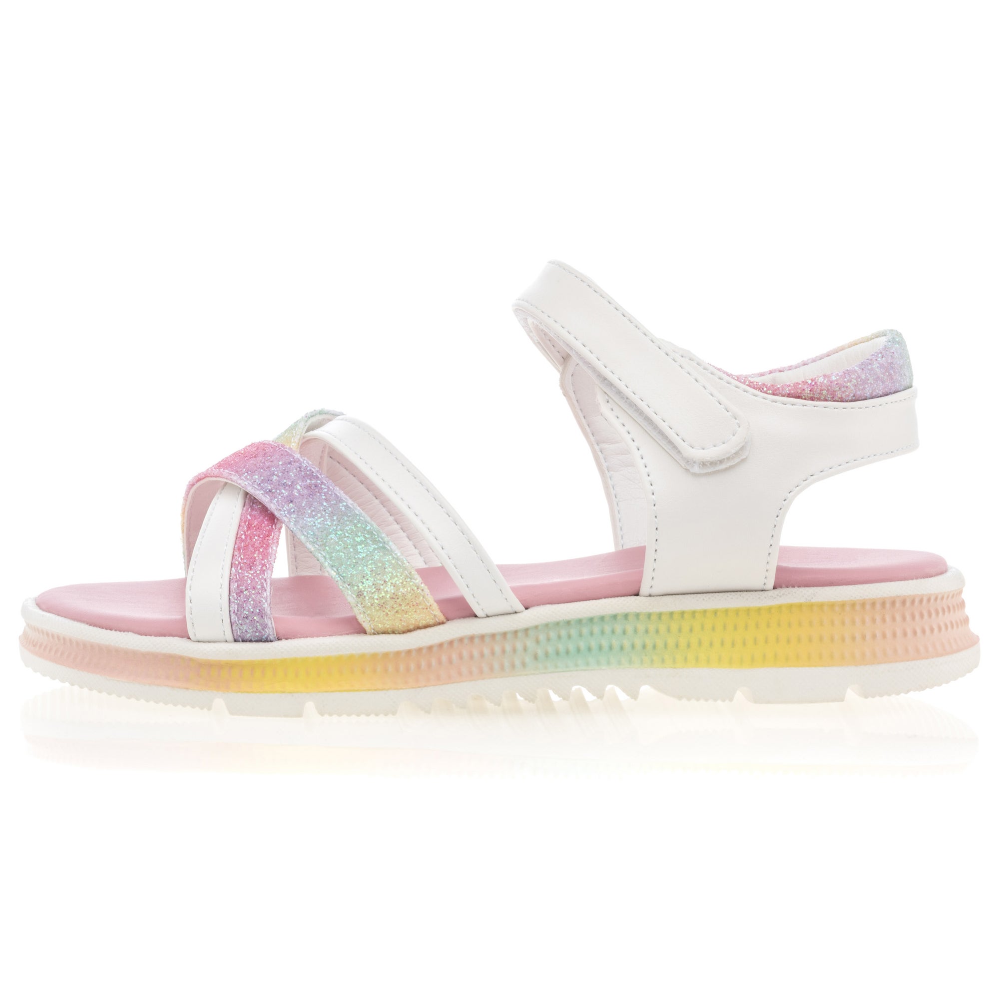 Sandales Fille blanc