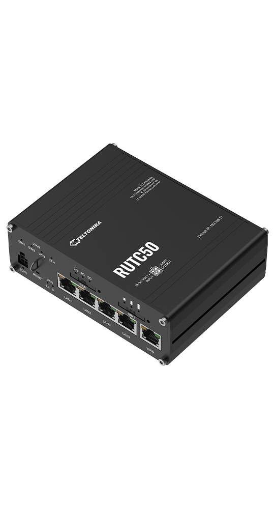 Teltonika DSL/WLAN Module RUTC50 Schwarz