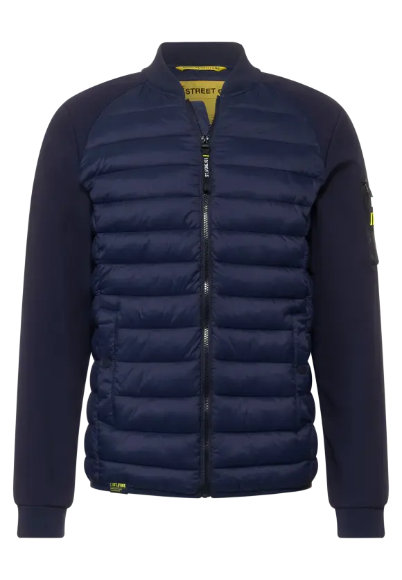 Leichter Blouson mit Stepp - navy blue