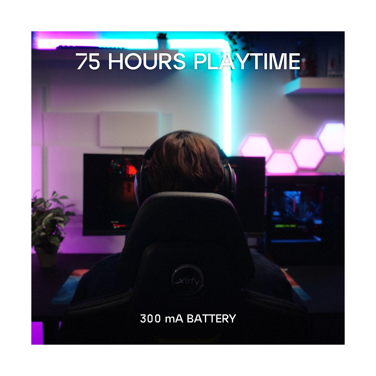 Cherry Xtrfy M64W gamingmus (sort)