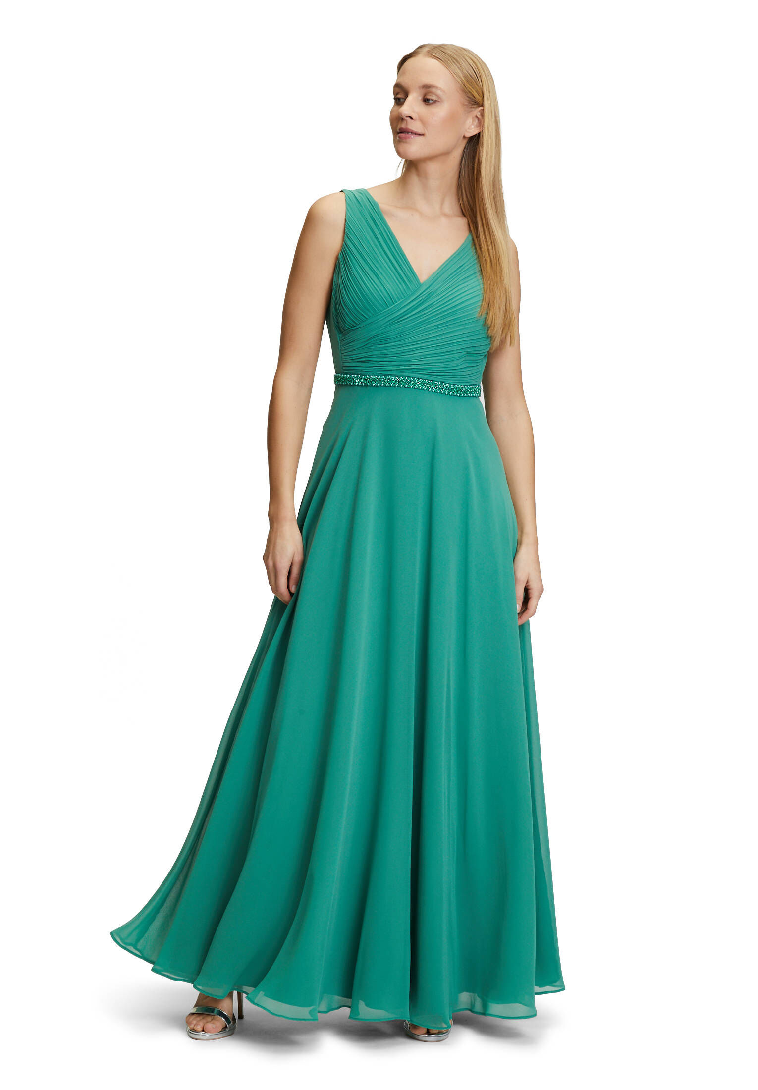 Vera Mont| Damen Abendkleid mit Plissee
