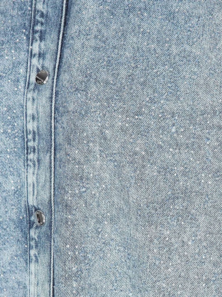 BOSS Jeansbluse C_DENIM blau