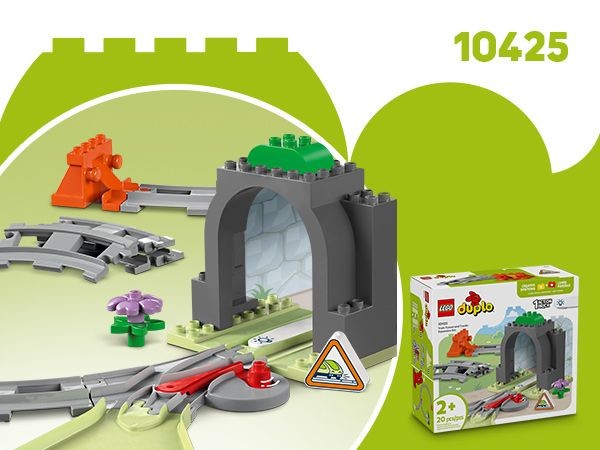 LEGO - DUPLO Town - Stort interaktivt lokalbanetog (10428)