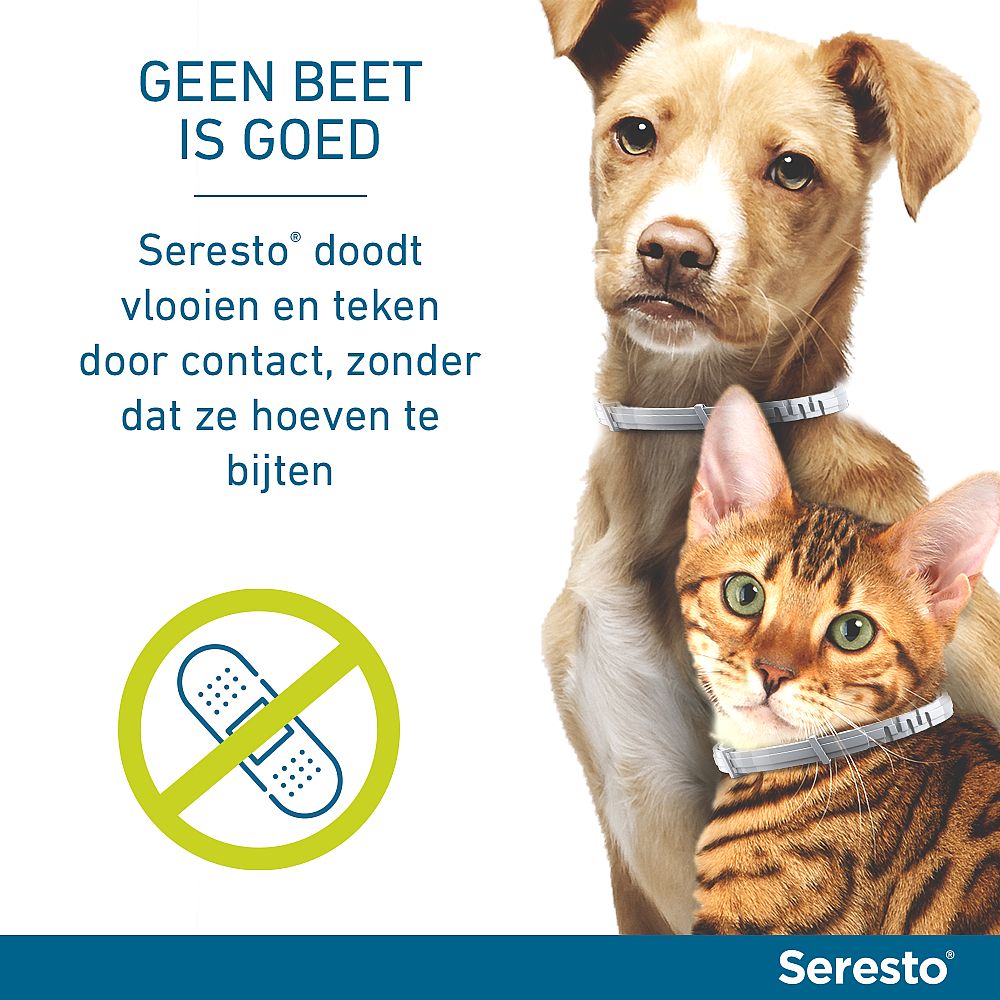Seresto Halsband Vlooien en Teken Hond