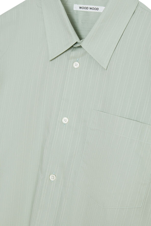 Wood Wood WWNico Poplin Shirt Frosty