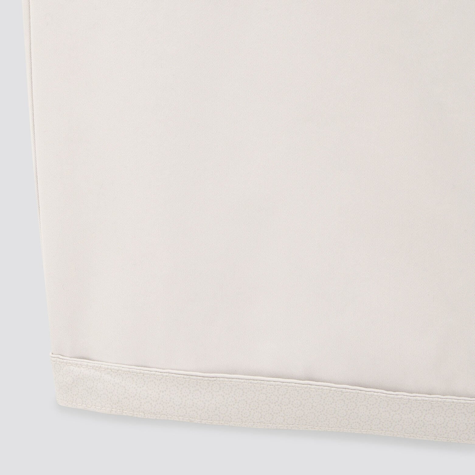 Bermuda chino uni avec ceinture Beige