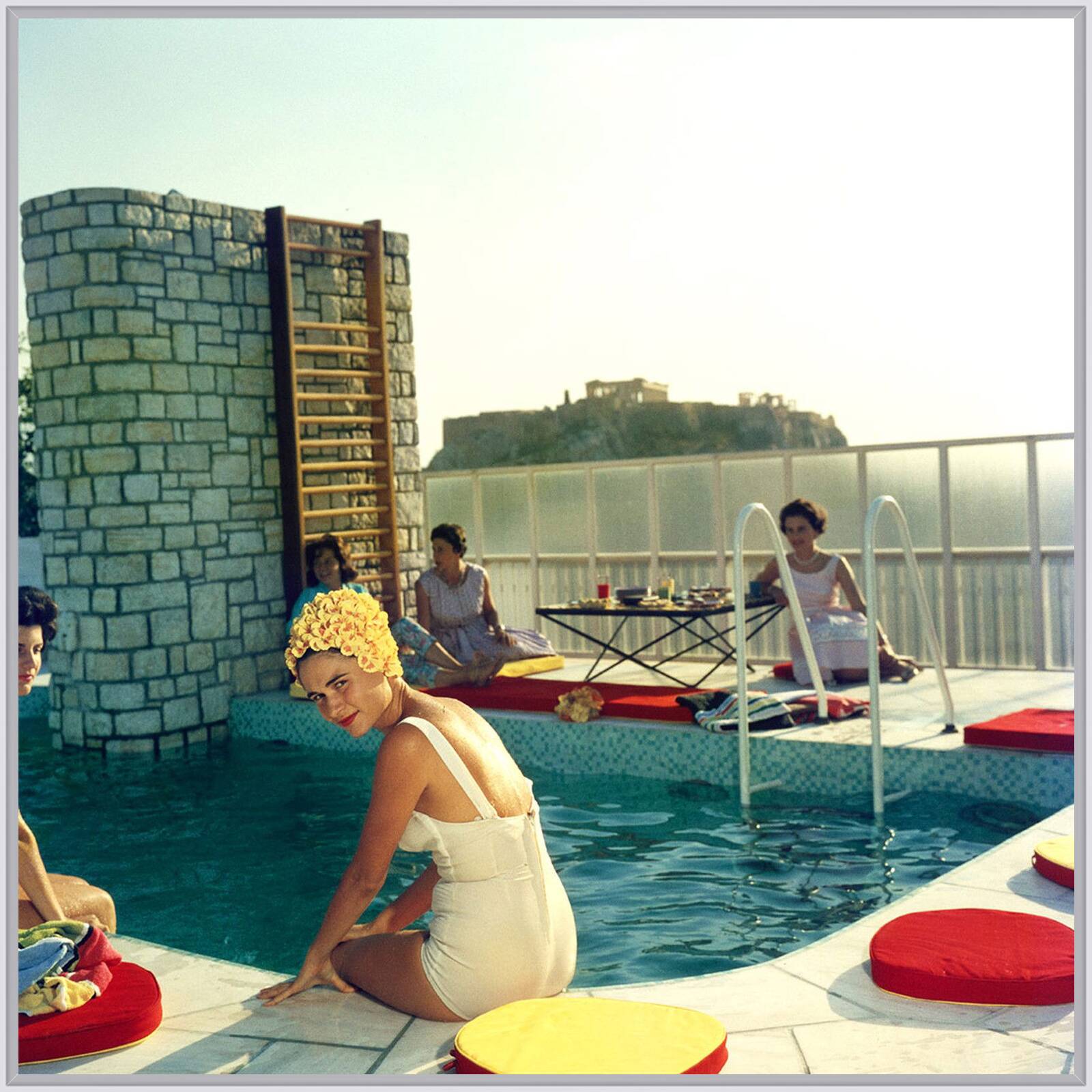 Penthouse Pool by Slim Aarons - Open Edition.