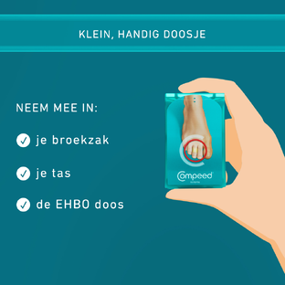 Compeed Blarenpleisters Tenen 2x8ST