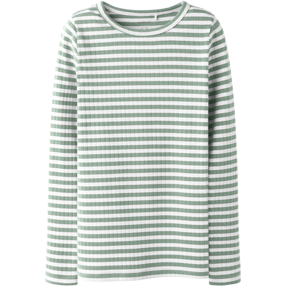 Køb Name It Aqua Foam W. Cloud Dancer Nkfsuraja Xsl Ls Top Noos