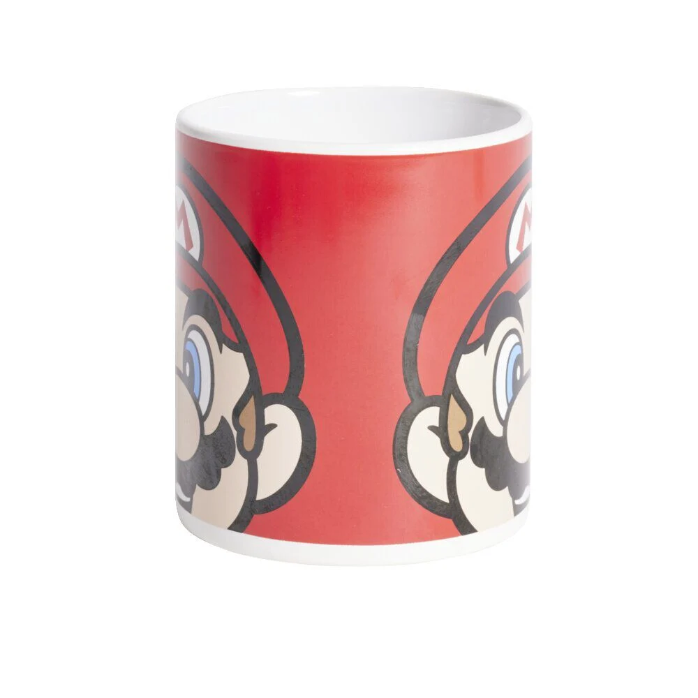 Mug Super Mario tête blanc et rouge 315ml