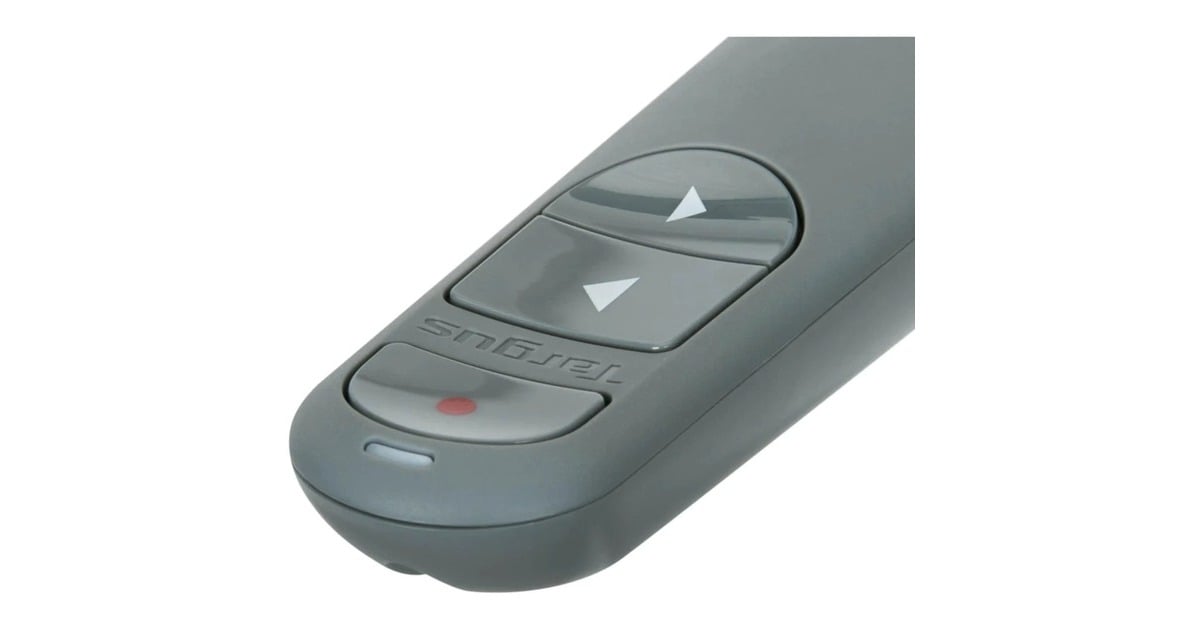 TargusControl Plus Dual Mode EcoSmart Antimicrobial Presenter met Laser  (Grijs)