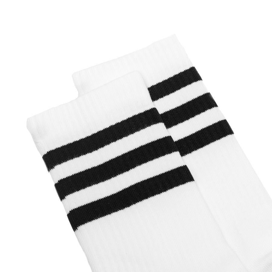 adidas Chaussettes Cushioned Crew Pack de 3 - Blanc/Noir Enfant