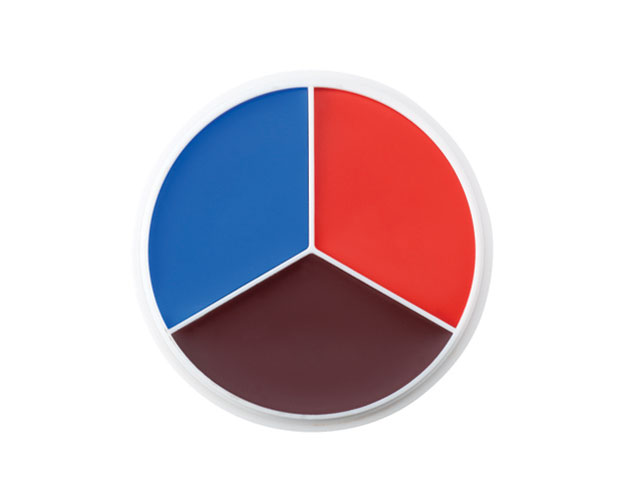 Ben Nye - EW7 Trauma Simulation Wheel, 3erPalette, 1oz.