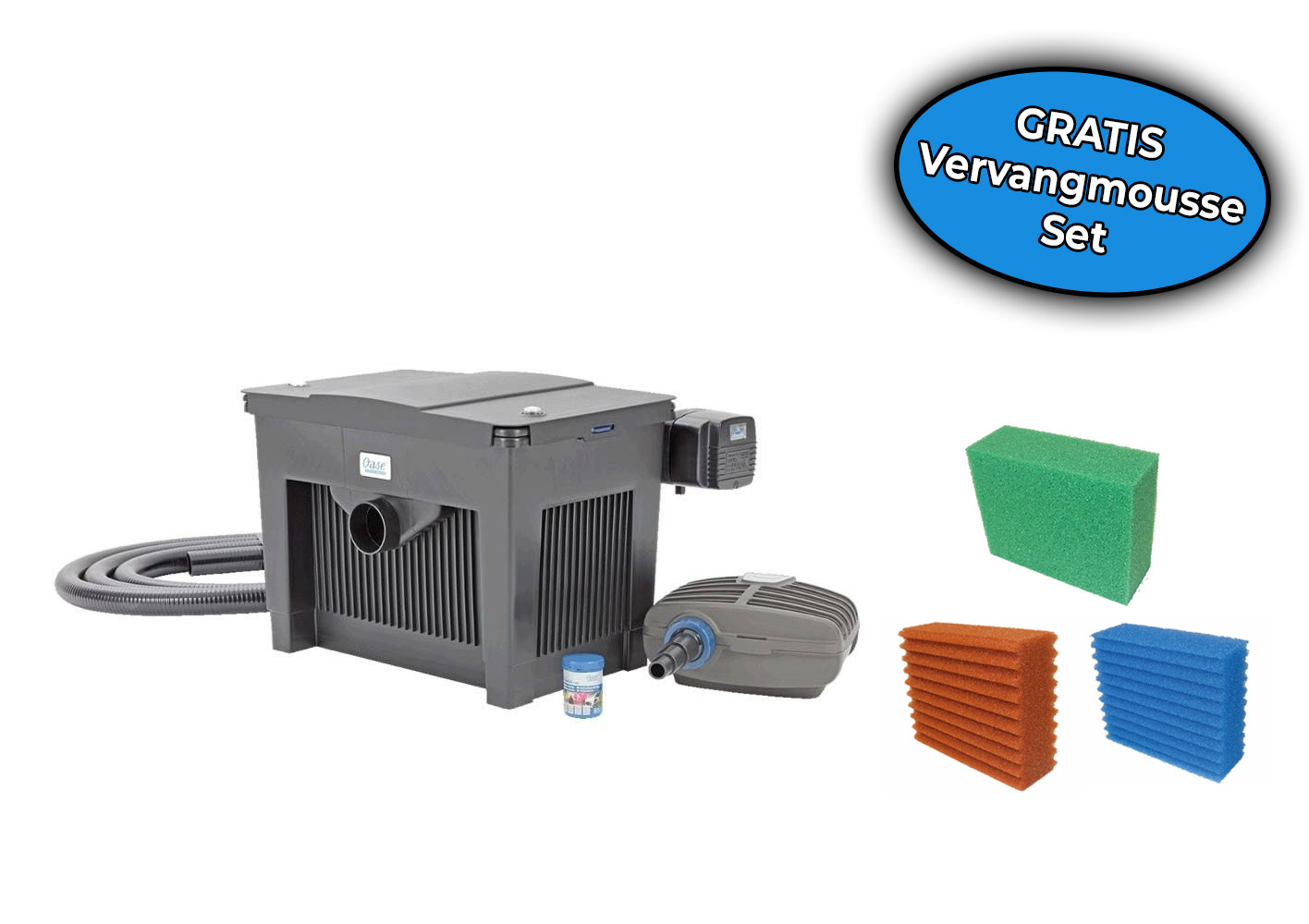 Oase BioSmart Set 18000   Gratis Vervangmousse Set