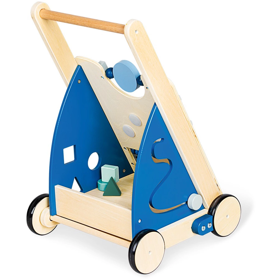 Pinolino Activity-Lauflernwagen Titus, blau