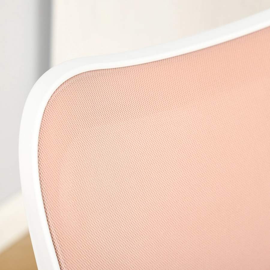 Vinsetto Bürostuhl Ergonomisches Liniendesign, ABS-Kunststoffgehäuse pink